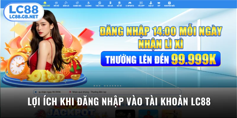 Lợi ích khi thực hiện đăng nhập vào trang game