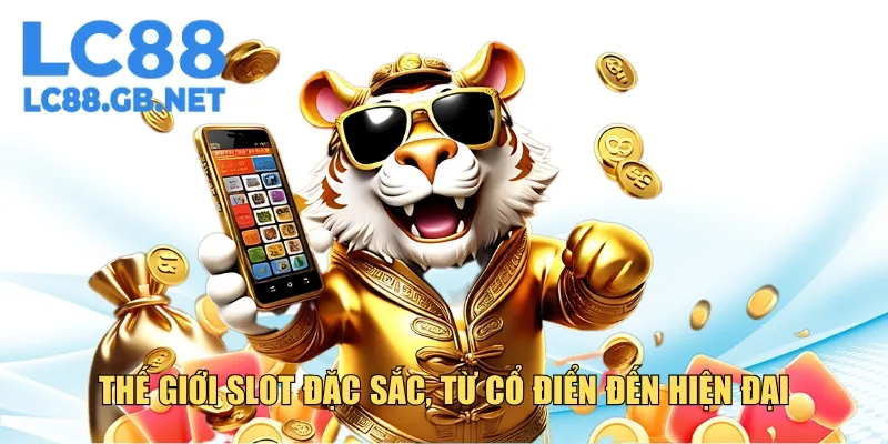 Thế giới slot game đặc sắc, từ cổ điển đến hiện đại